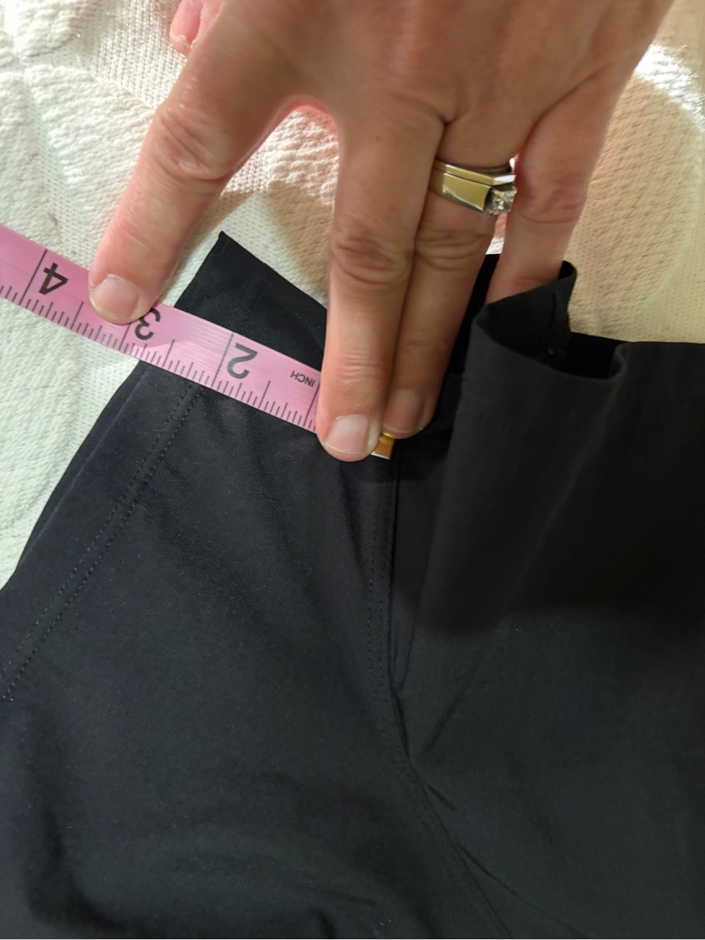 Like new size L Shade and Shore lined swim shorts, high waist. Coverage! - Picture 9 of 11